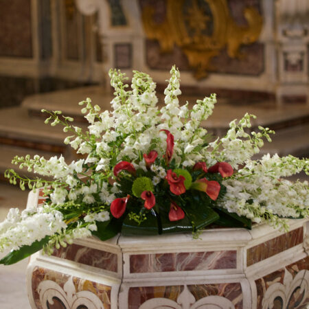 Flower design in chiesa - Wedding plannerSara Fiorito