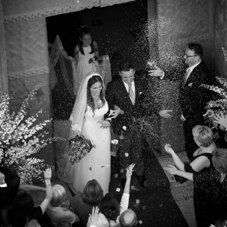 Lancio del riso fuori la chiesa - Wedding planner Sara Fiorito